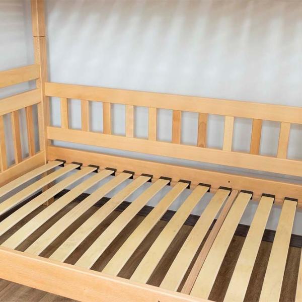 Pat Mobicasa Donald 90 x 200 cm / Lemn / Lemn natural photo 8