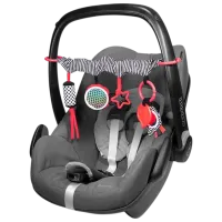 Jucărie pentru cărucior Canpol Sensory Toys Poliester / Red photo 2
