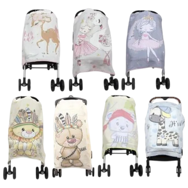 Husă pentru cărucior Sevi 315 Bumbac / Multicolor photo 1