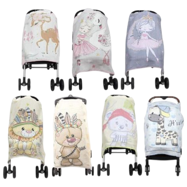 Husă pentru cărucior Sevi 315 Bumbac / Multicolor photo 1