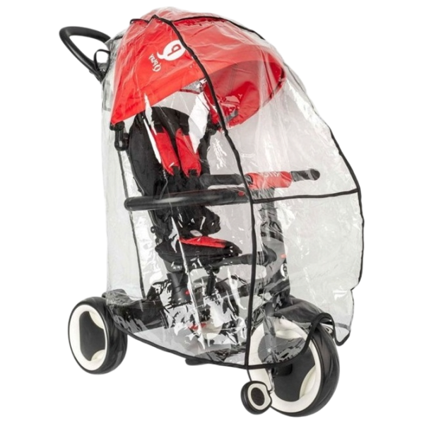 Husă de ploaie Qplay Lucency PVC / Transparent photo 1