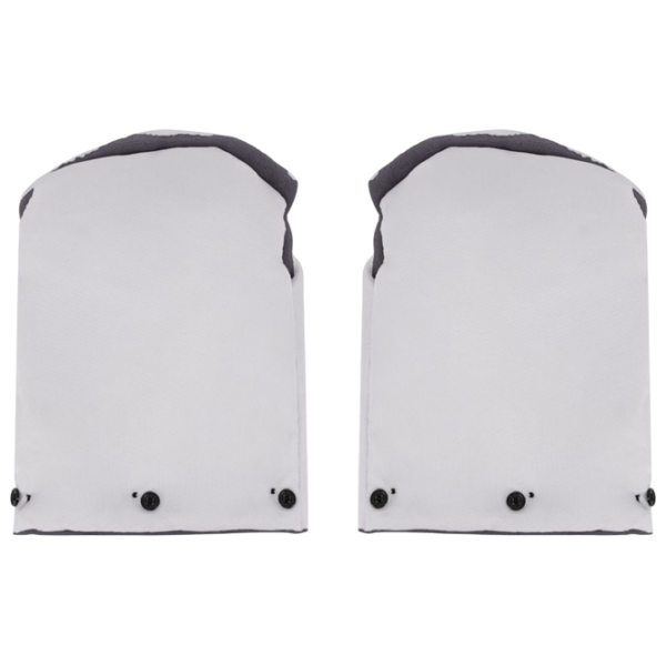 Mănuși pentru cărucior MoMi Sildi Blană artificială / Gray photo 4