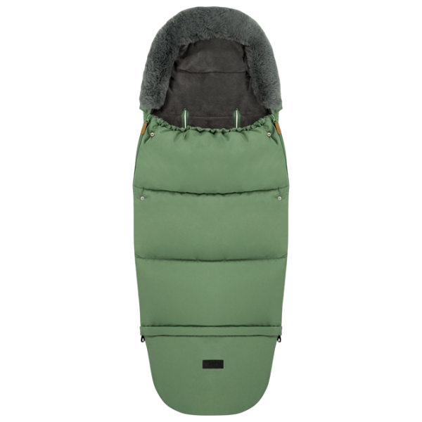 Sac de iarna MoMi Sardi Blană artificială / Green photo 1