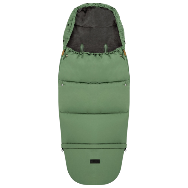 Sac de iarna MoMi Sardi Blană artificială / Green photo 2