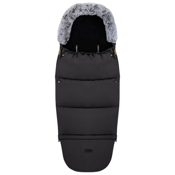 Sac de iarna MoMi Sardi Blană artificială / Black photo 1