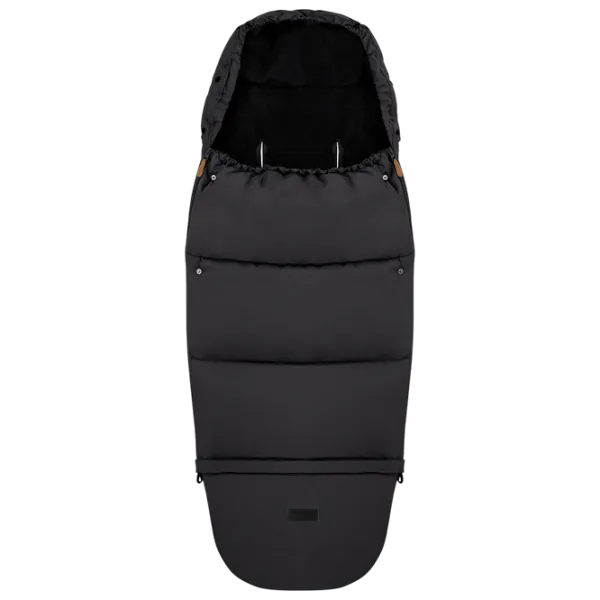 Sac de iarna MoMi Sardi Blană artificială / Black photo 2