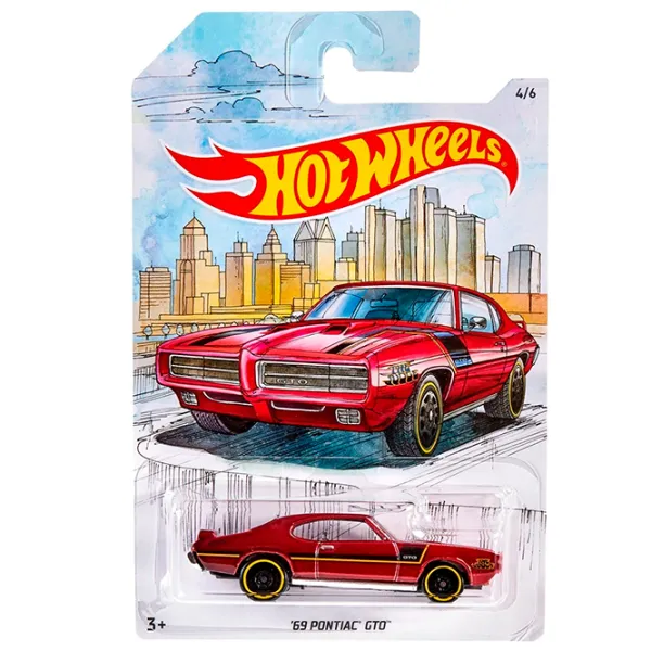 Set de mașini Mattel Hot Wheels Themed Automotive GDG44  / / Black Multicolor photo 5