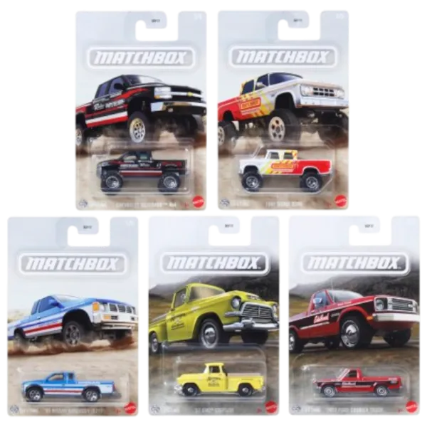 Set de mașini Mattel Matchbox GGF12  / / Black Multicolor photo 1