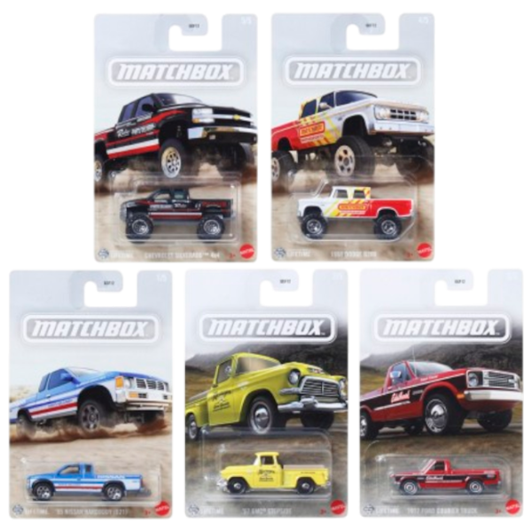 Set de mașini Mattel Matchbox GGF12  / / Black Multicolor photo 1