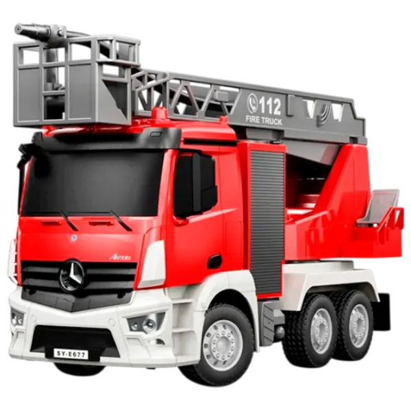 Camion Double E MB Antos E677-003  / / White Red photo 1