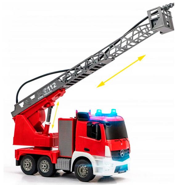 Camion Double E MB Antos E677-003  / / White Red photo 2