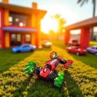 Mașină RC K-10 / 2.4 GHz / Green Red photo 5