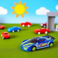 Mașină RC TH7852-4 / 2.4 GHz / Green Blue photo 4