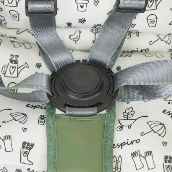 Стульчик для кормления Espiro Penne (01207054002) / 6 месяцев / Зеленый  photo 5