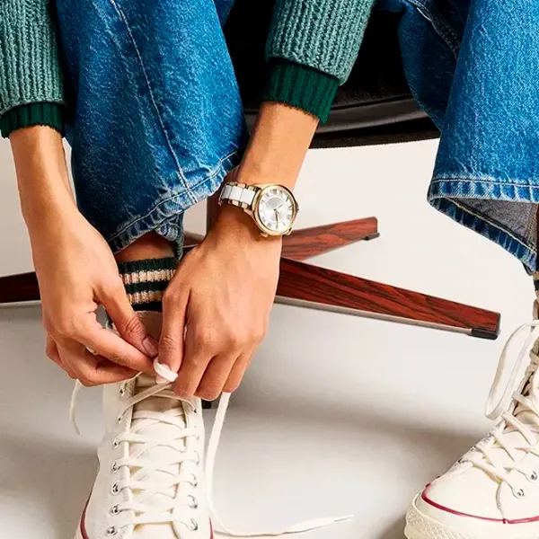 Ceas de mână pentru femei FOSSIL CE1131 Cuarț / 38 mm photo 5