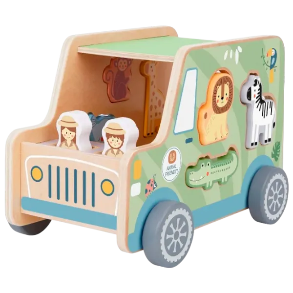 Машинка Tooky Toy TK960 76446  / / Wood Зеленый photo 1