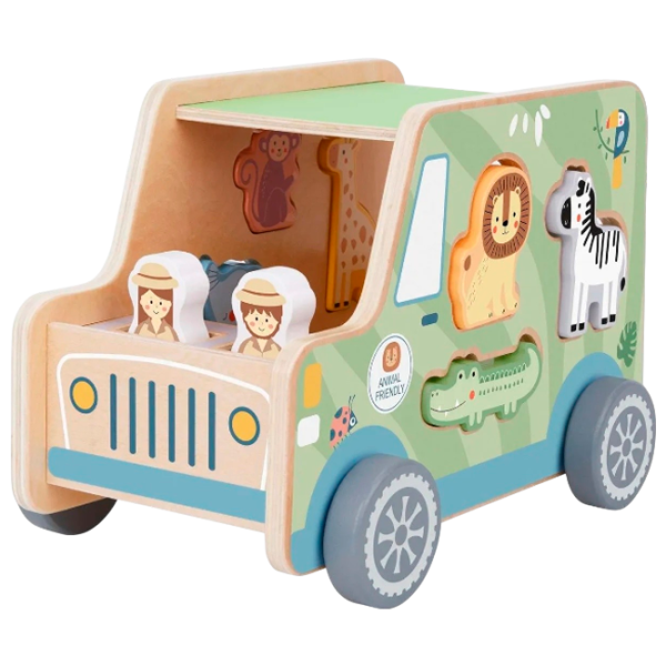 Машинка Tooky Toy TK960 76446  / / Wood Зеленый photo 1