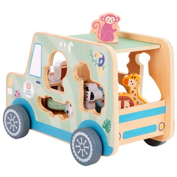 Машинка Tooky Toy TK960 76446  / / Wood Зеленый photo 4
