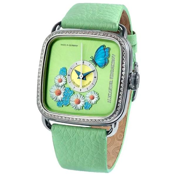 Ceas de mână pentru femei Alexander Shorokhoff AS.AP.SOM1D Mecanic / 36 x 36 мм photo 1