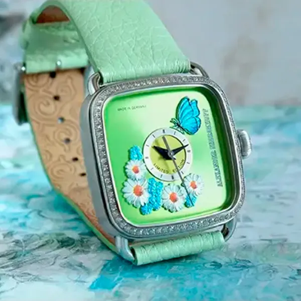 Ceas de mână pentru femei Alexander Shorokhoff AS.AP.SOM1D Mecanic / 36 x 36 мм photo 2