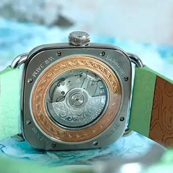 Ceas de mână pentru femei Alexander Shorokhoff AS.AP.SOM1D Mecanic / 36 x 36 мм photo 5