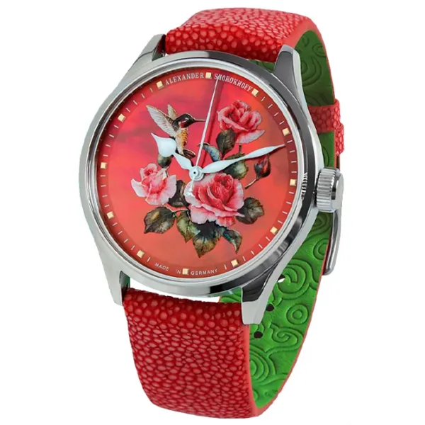 Ceas de mână pentru femei Alexander Shorokhoff AS.LA01-CBR2 Mecanic / 39 mm photo 1