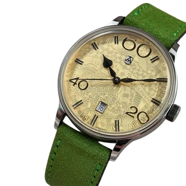 Ceas de mână pentru bărbați Alexander Shorokhoff AS.EMO1-2 Mecanic / 40 mm photo 1