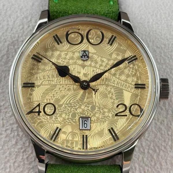 Ceas de mână pentru bărbați Alexander Shorokhoff AS.EMO1-2 Mecanic / 40 mm photo 2