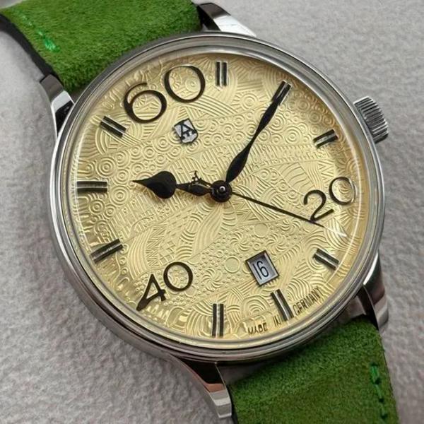 Ceas de mână pentru bărbați Alexander Shorokhoff AS.EMO1-2 Mecanic / 40 mm photo 5