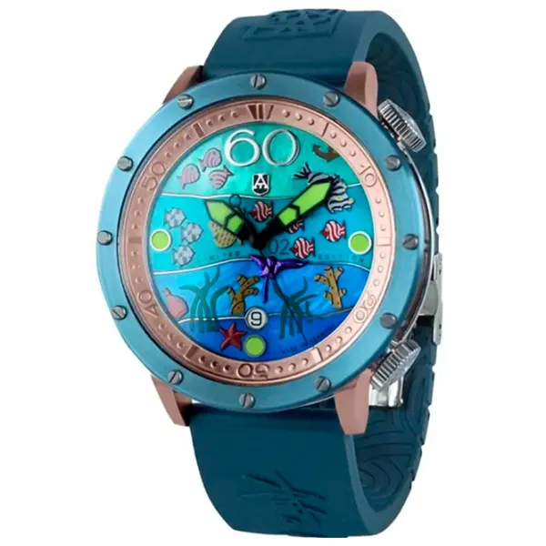 Ceas de mână pentru bărbați Alexander Shorokhoff AS.DD06-TB Mecanic / 45 mm photo 1