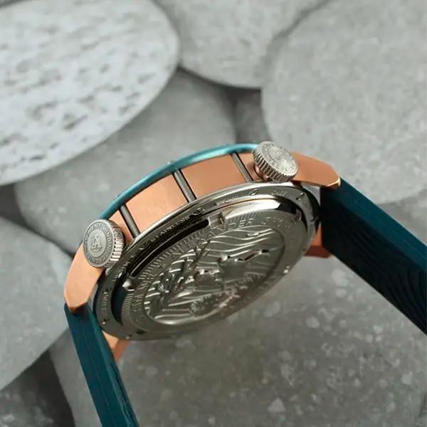 Ceas de mână pentru bărbați Alexander Shorokhoff AS.DD06-TB Mecanic / 45 mm photo 3