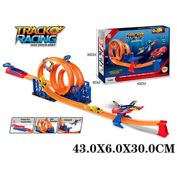 Pistă auto ChiToys 67948   / / Red Orange photo 2