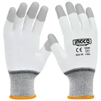 Защитные перчатки INGCO HGPUG02  / Белый