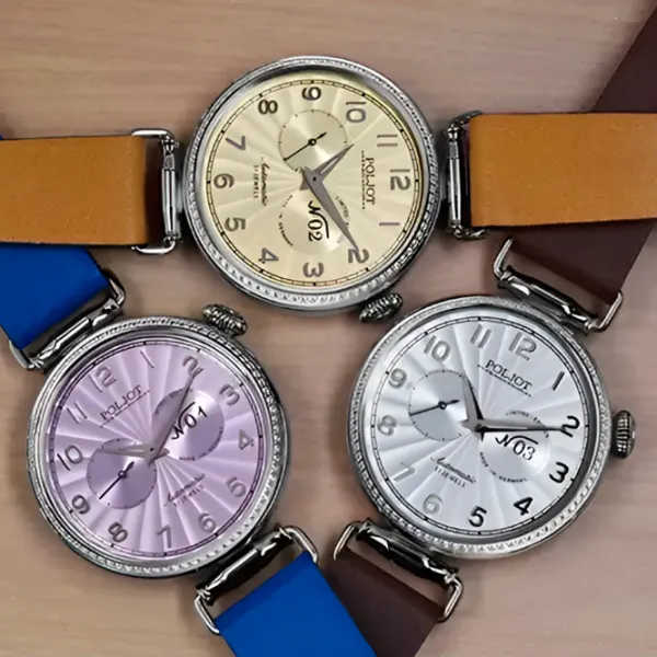 Ceas de mână unisex Poljot International 2415.1981153Z Mecanic / 40 mm photo 3