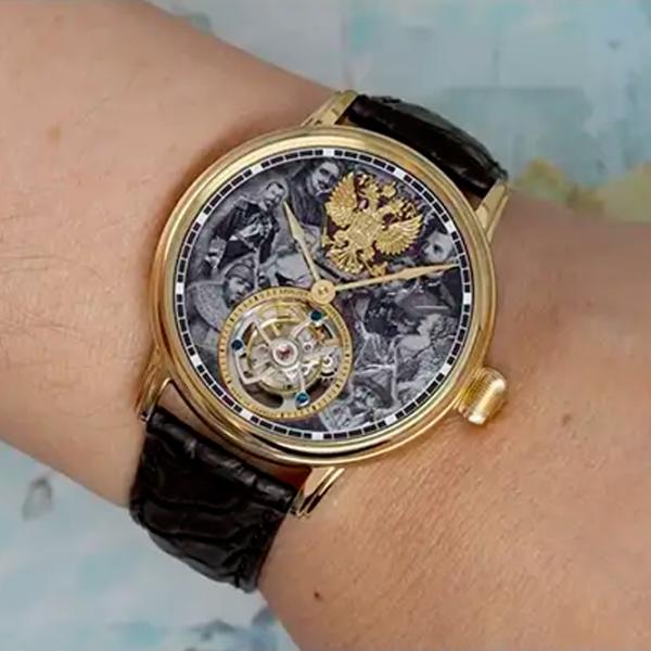 Ceas de mână pentru bărbați Poljot International 3400.T-DYN-2 Mecanic / 42 mm photo 3