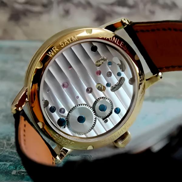 Ceas de mână pentru bărbați Poljot International 3400.T-DYN-2 Mecanic / 42 mm photo 5