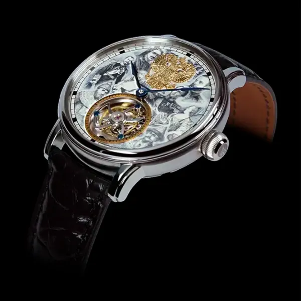 Ceas de mână pentru bărbați Poljot International 3400.T-DYN-1 Mecanic / 42 mm photo 2