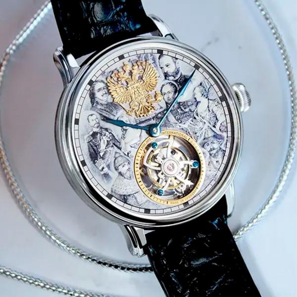 Ceas de mână pentru bărbați Poljot International 3400.T-DYN-1 Mecanic / 42 mm photo 3