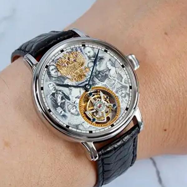 Ceas de mână pentru bărbați Poljot International 3400.T-DYN-1 Mecanic / 42 mm photo 4