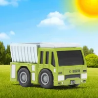 Грузовик Premaman Dump Truck / / Серый Зеленый photo 4