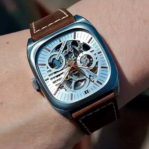 Ceas de mână pentru bărbați Poljot International 2820.1000131 Mecanic / 39 x 39 mm photo 3