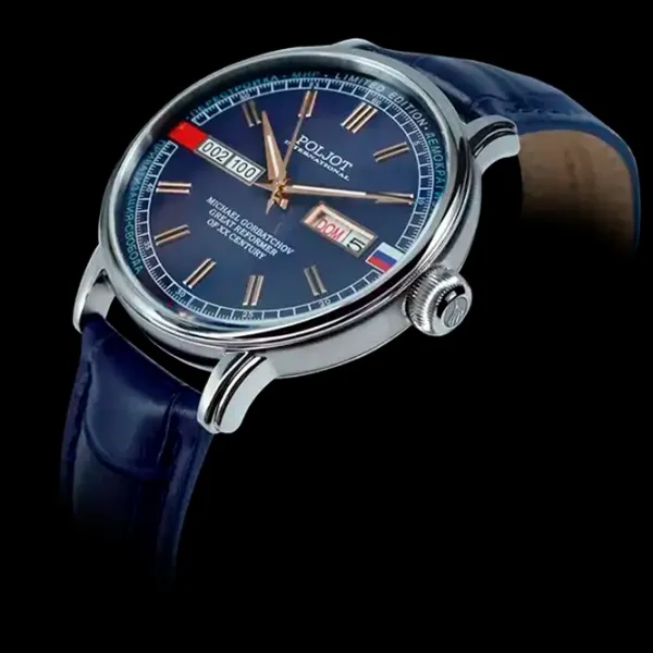 Ceas de mână pentru bărbați Poljot International 36NH.4200114 Mecanic / 42 mm photo 3