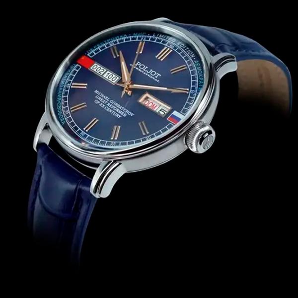 Ceas de mână pentru bărbați Poljot International 36NH.4200114 Mecanic / 42 mm photo 3