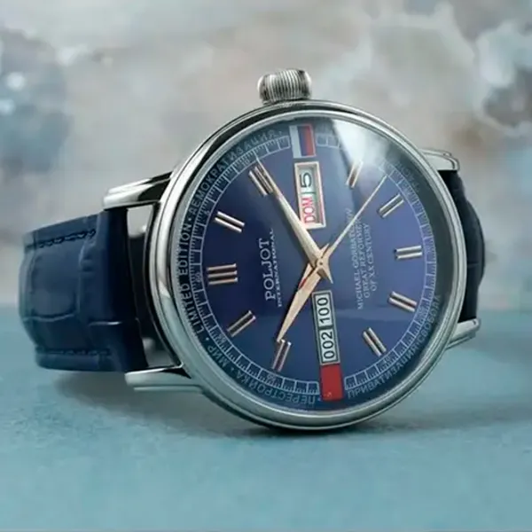 Ceas de mână pentru bărbați Poljot International 36NH.4200114 Mecanic / 42 mm photo 5