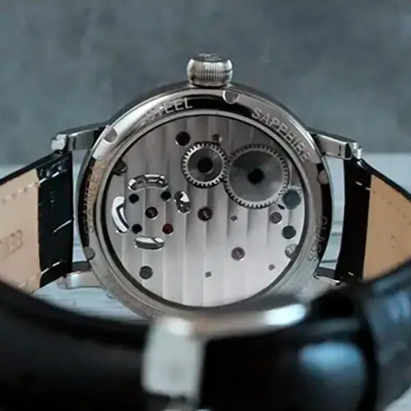 Ceas de mână pentru bărbați Poljot International 3400.T-XVIII-SS Mecanic / 42 mm photo 5