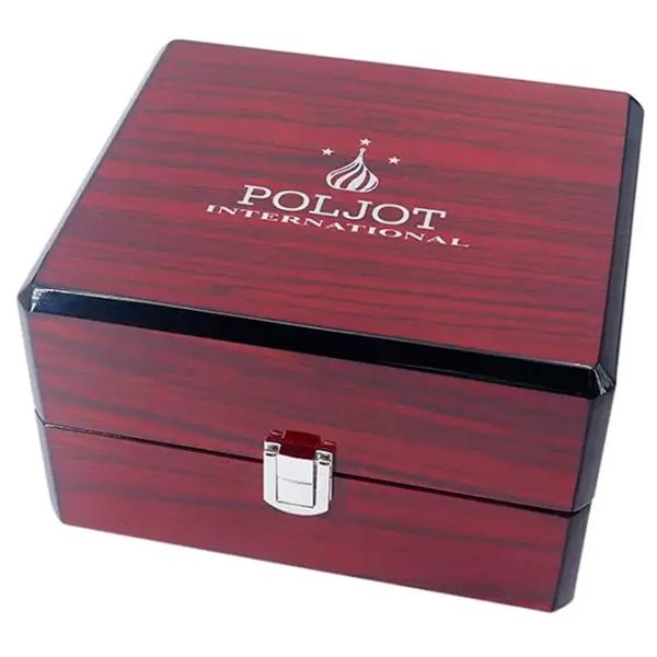 Ceas de mână pentru bărbați Poljot International 3400.T-XVIII-SS Mecanic / 42 mm photo 6