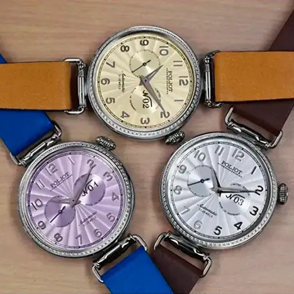 Ceas de mână unisex Poljot International 2415.1981151Z Mecanic / 40 mm photo 3
