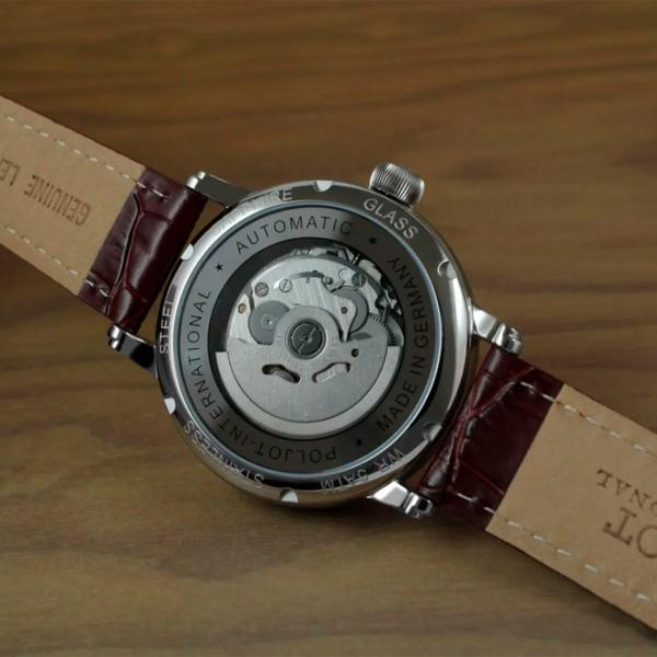 Ceas de mână unisex Poljot International 34NH.4200111 Mecanic / 42 mm photo 5