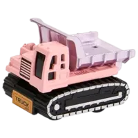 Camion Premaman Pull Back Car   / / Gray Pink