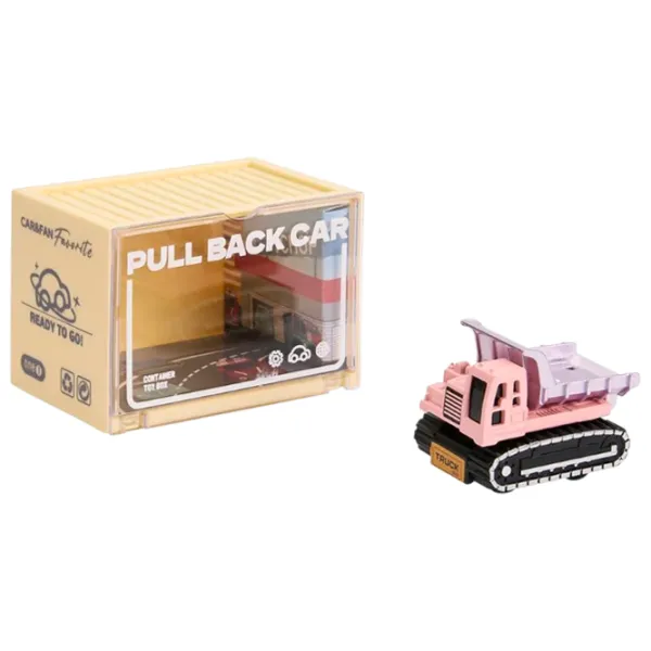 Camion Premaman Pull Back Car   / / Gray Pink photo 3